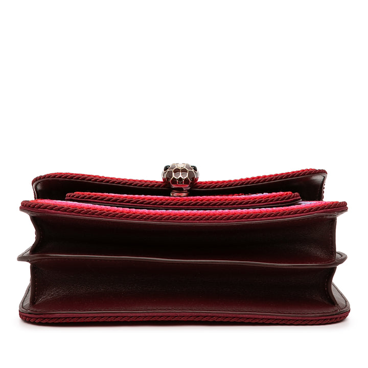 Bvlgari Sac porté épaule Polyester Serpenti Forever Kaleidoscopia Rose – vue 3 – GABY PARIS