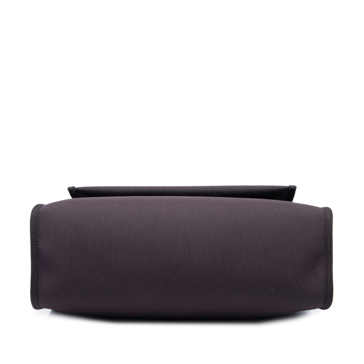 Hermès H Berline Herbag Zippé 31 Violet
