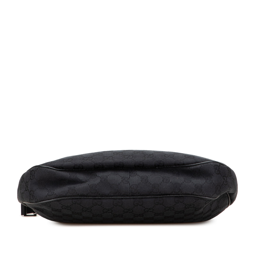 Gucci GG Toile Sac porté croisé Noir