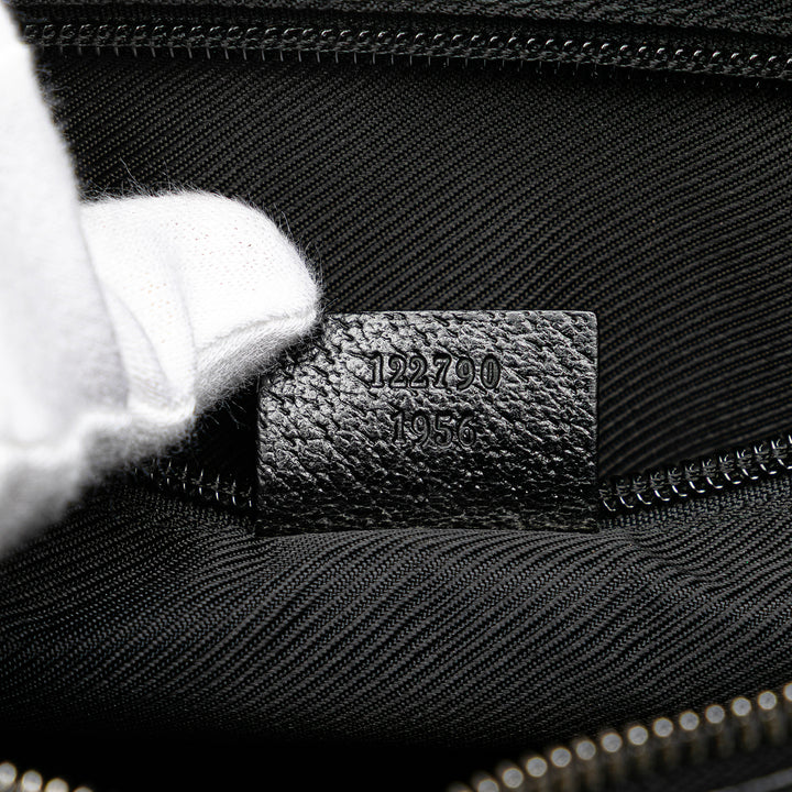 Gucci GG Toile Sac porté croisé Noir