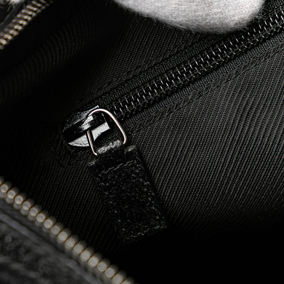 Gucci GG Toile Sac porté croisé Noir