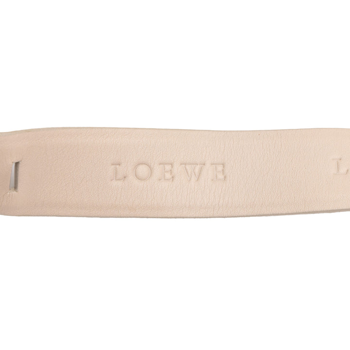 LOEWE Bicolore embossé Repeat Anagram Sac Bleu – vue 5 – GABY PARIS