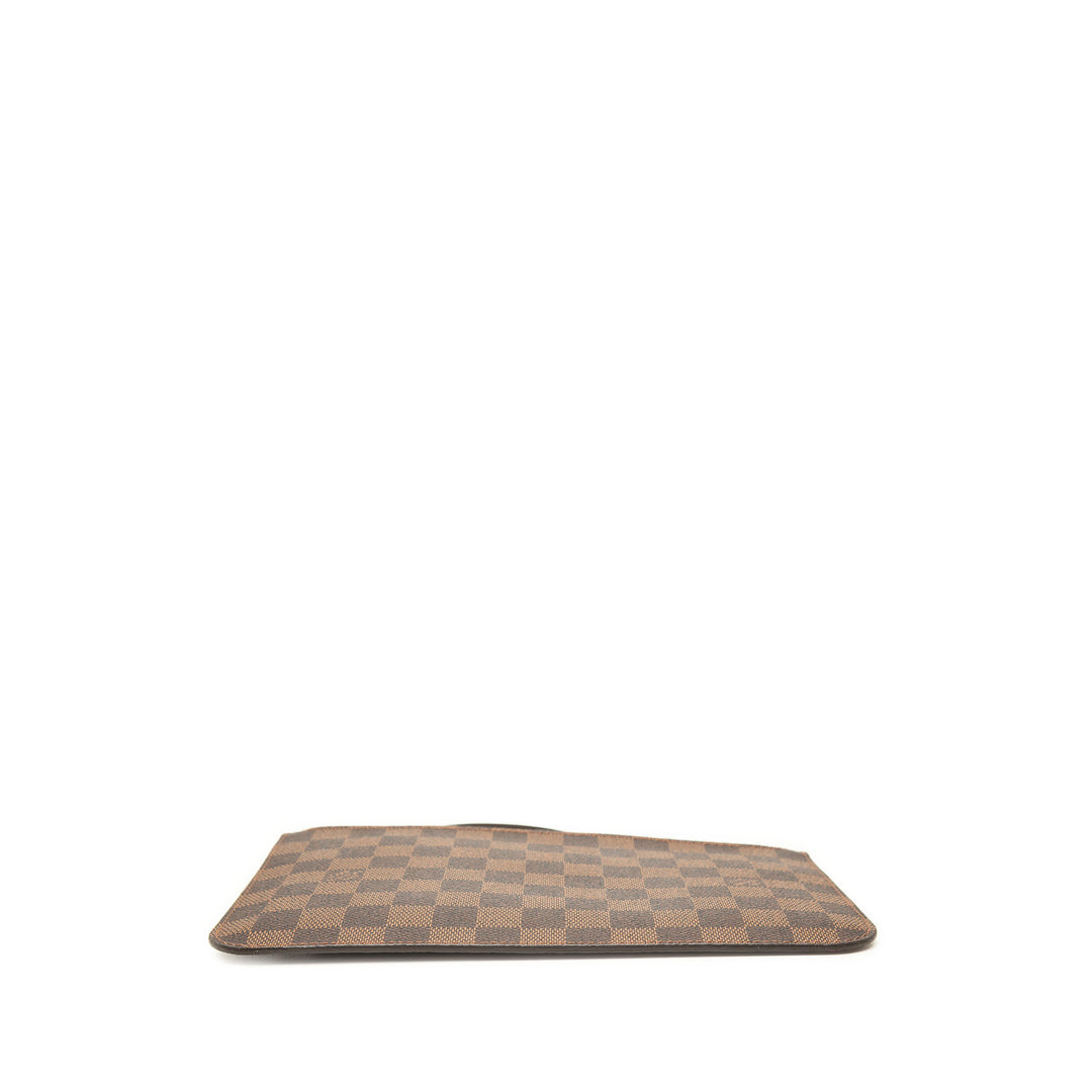 Neverfull Pochette MM Damier Ébène Marron