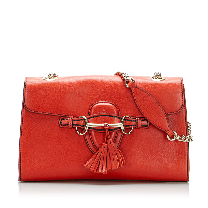 Emily Shoulder Bag Red - Gaby Paris