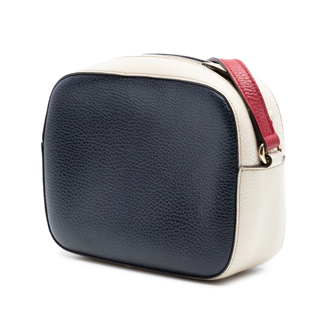 Gucci Tricolore Soho Disco Sac Petit Cuir