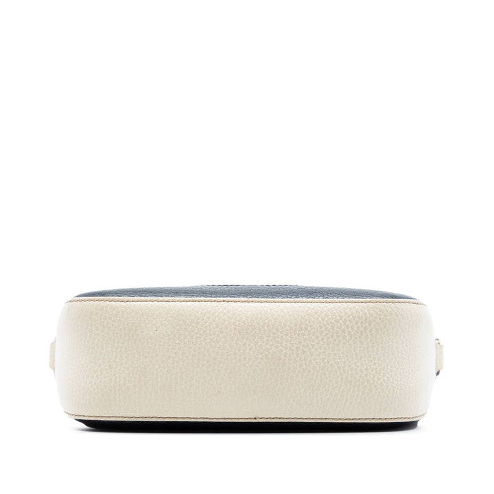 Gucci Tricolore Soho Disco Sac Petit Cuir