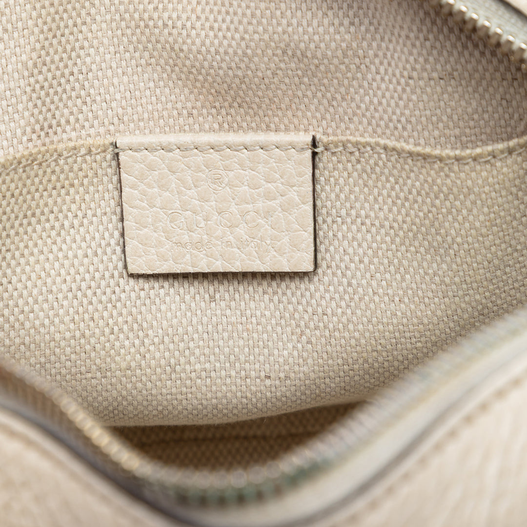 Gucci Tricolore Soho Disco Sac Petit Cuir