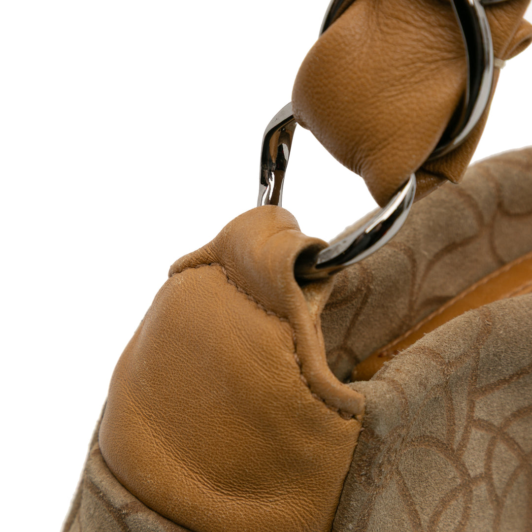Chanel CC Camellia Hobo Marron