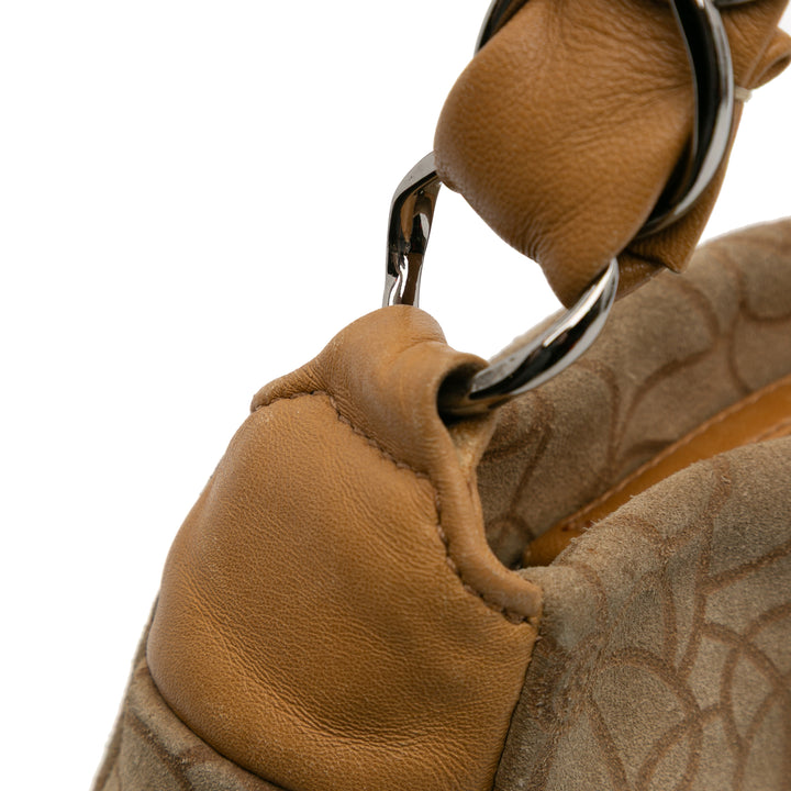 Chanel CC Camellia Hobo Marron