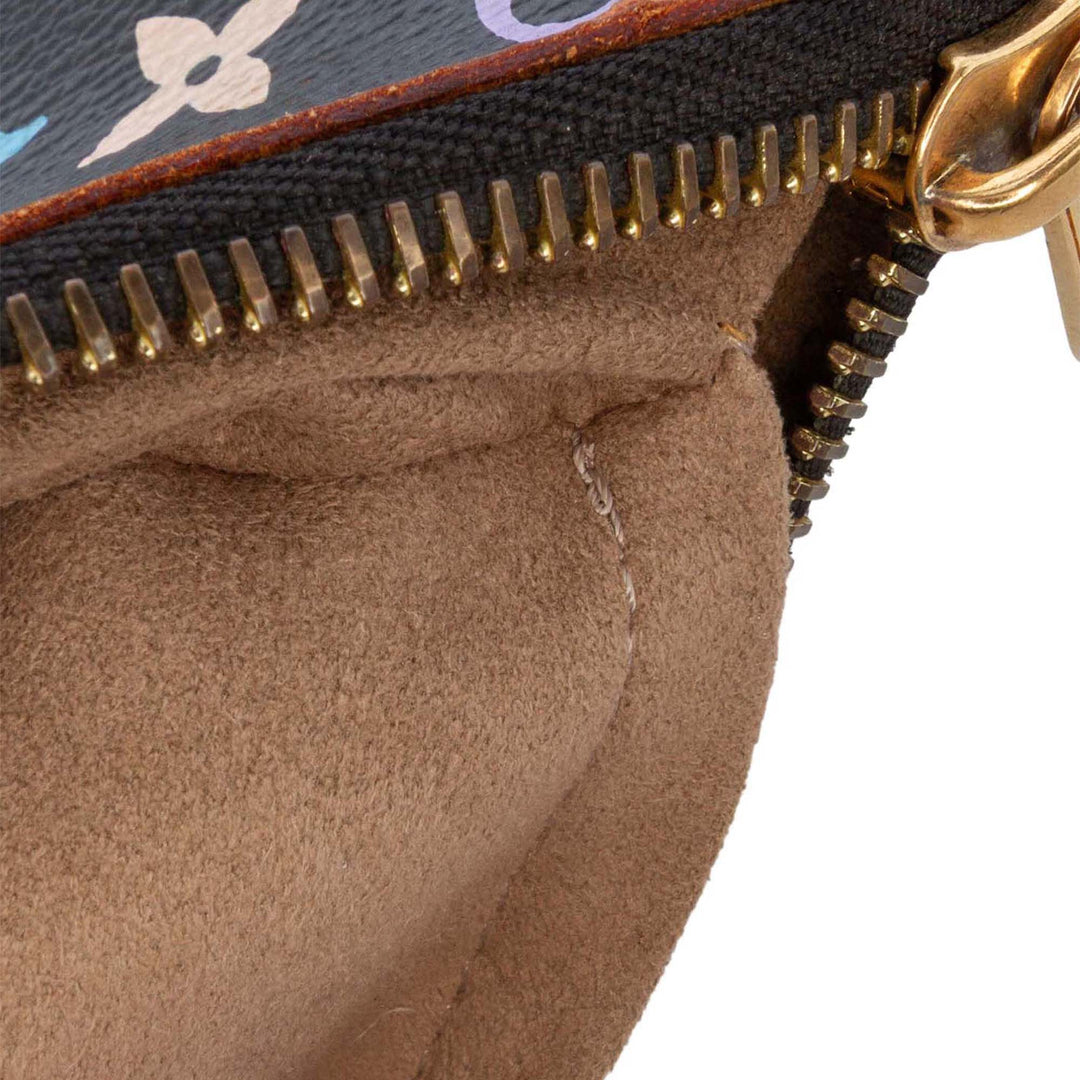Louis Vuitton Monogram Multicolore Milla Pochette MM Noir