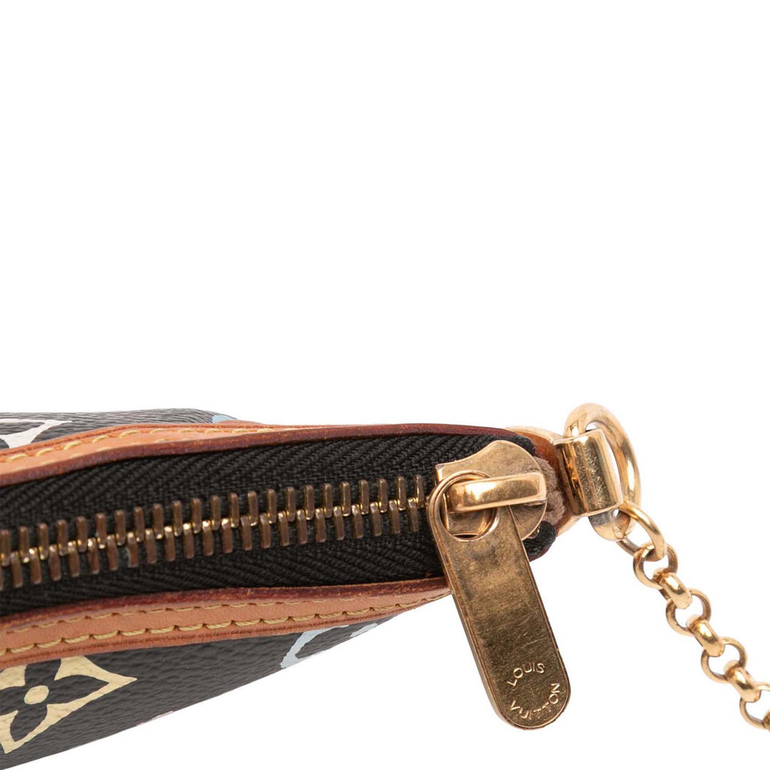 Louis Vuitton Monogram Multicolore Milla Pochette MM Noir
