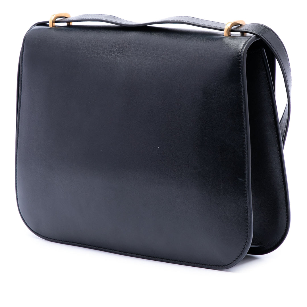 Saint Laurent Medium Smooth Cuir de veau Spontini Sac porté croisé