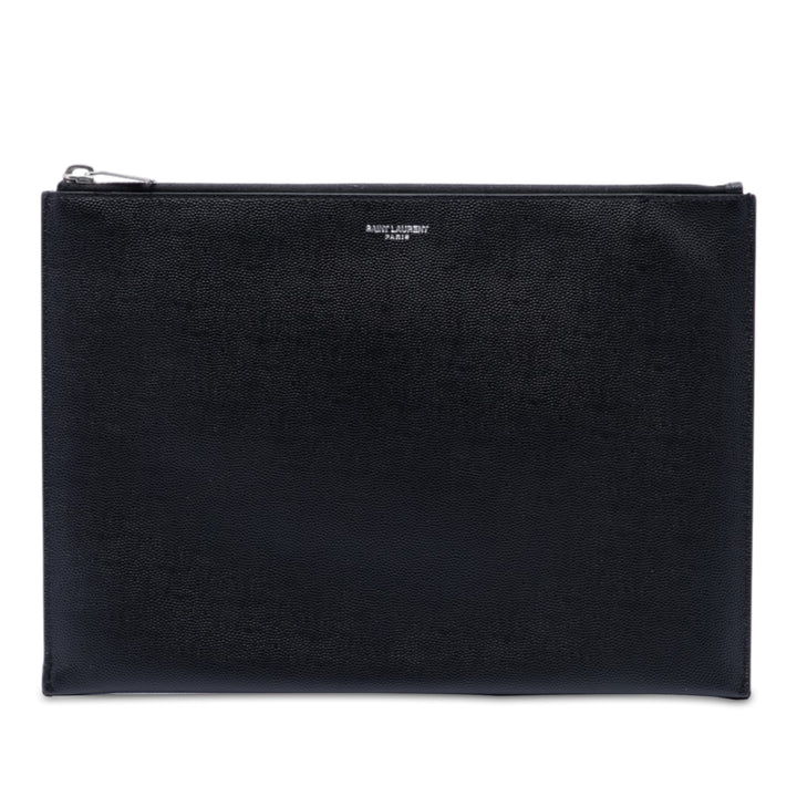 Grain De Poudre Zippé Pochette Noir
