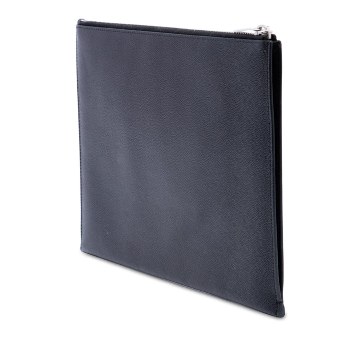 Grain De Poudre Zippé Pochette Noir