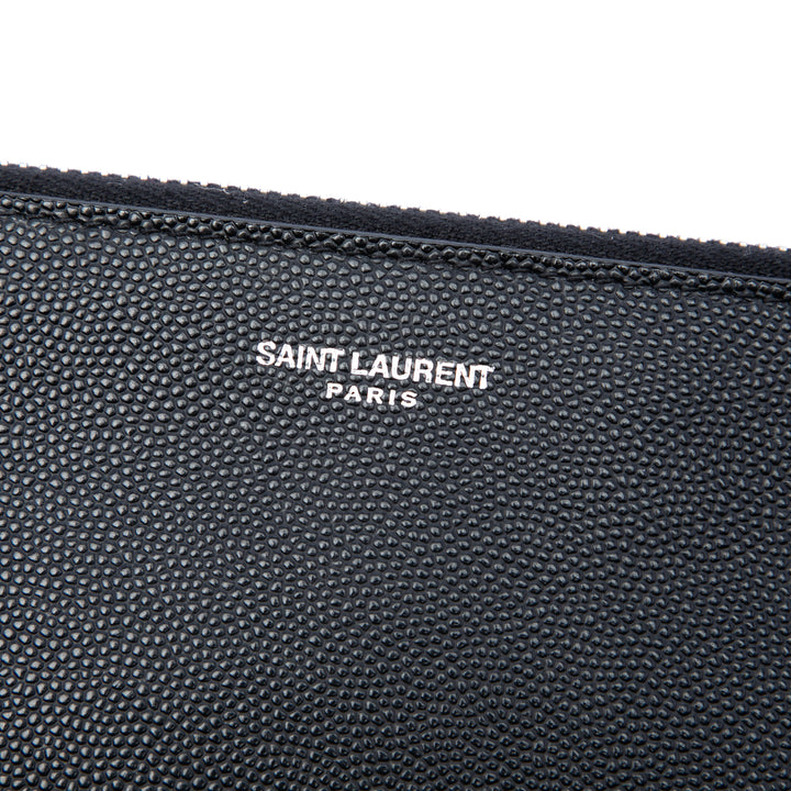 Grain De Poudre Zippé Pochette Noir