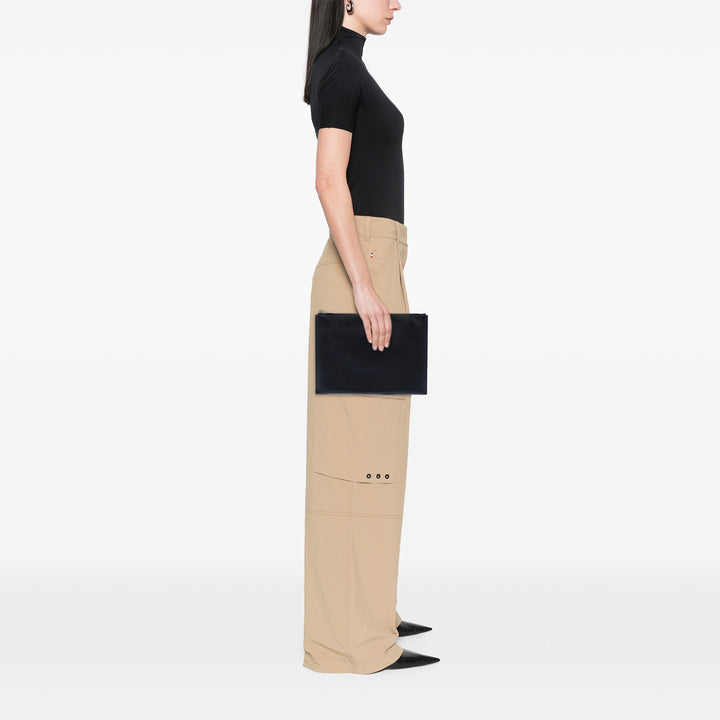 Grain De Poudre Zippé Pochette Noir