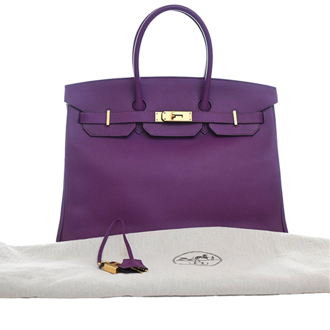 Hermès Epsom Birkin Retourne 35