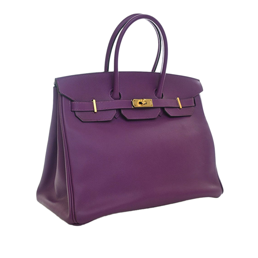 Hermès Epsom Birkin Retourne 35