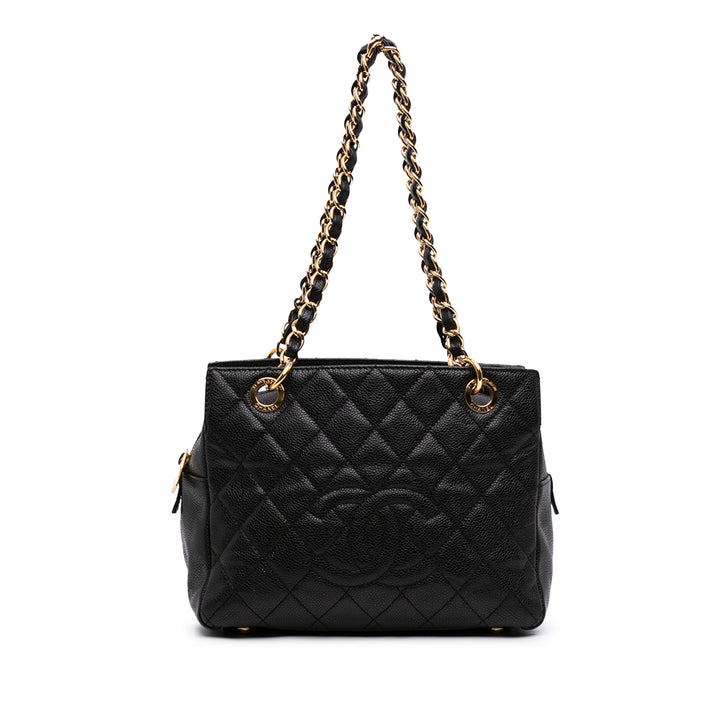 Petite Timeless Cabas Cuir caviar Noir
