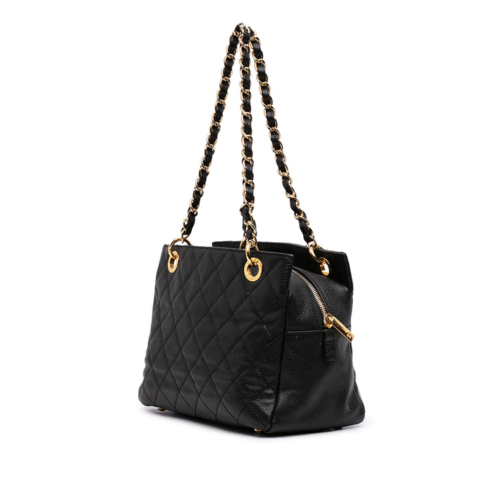 Petite Timeless Cabas Cuir caviar Noir