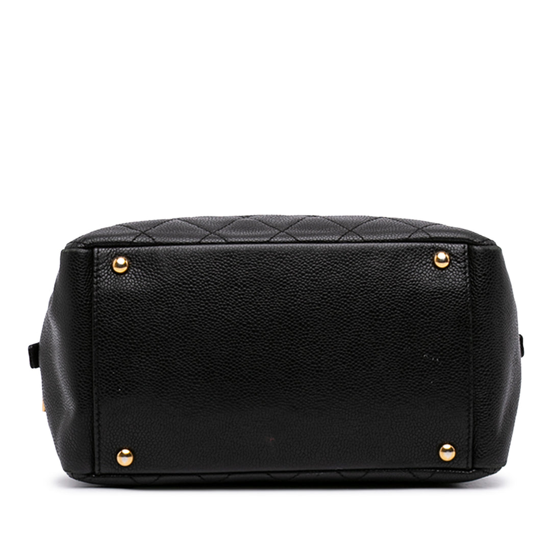 Petite Timeless Cabas Cuir caviar Noir