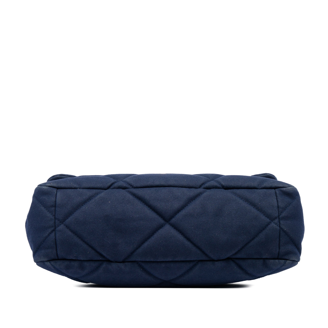 Chanel 19 à rabat Grand Bleu – vue 3 – GABY PARIS
