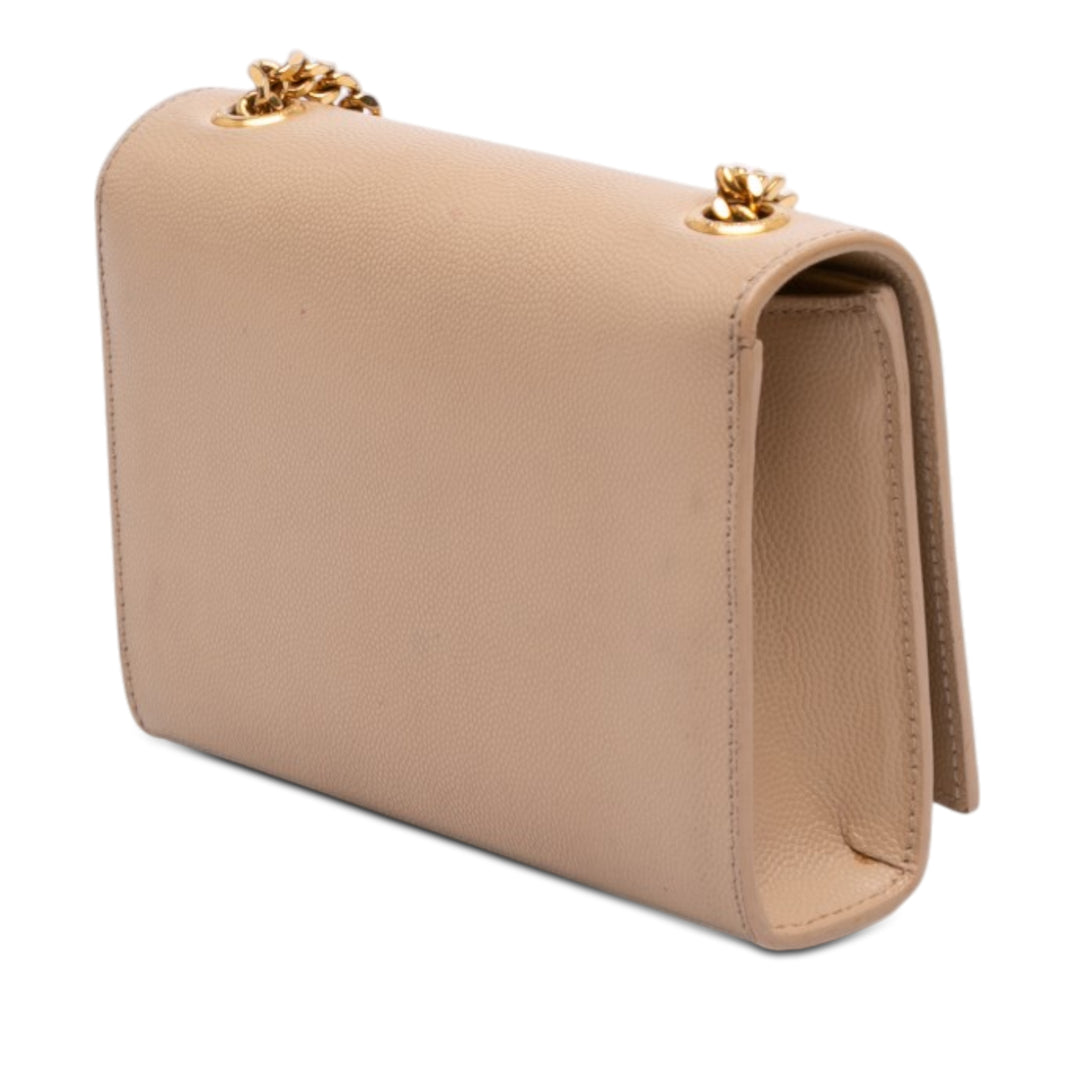Saint Laurent Small Grain De Poudre Monogram Kate Sac porté croisé