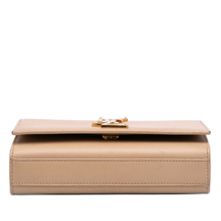 Saint Laurent Small Grain De Poudre Monogram Kate Sac porté croisé