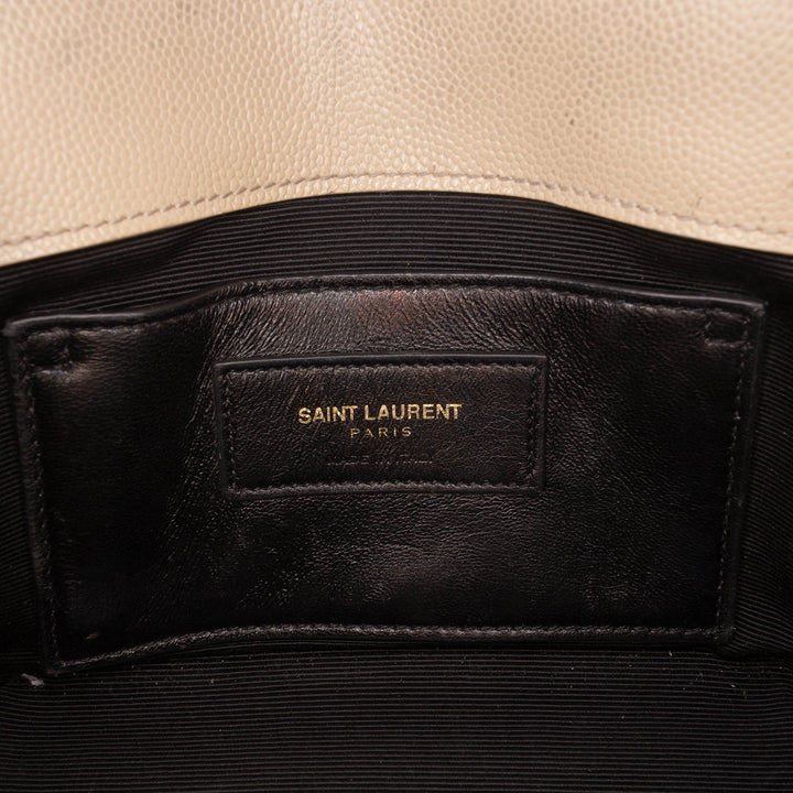 Saint Laurent Small Grain De Poudre Monogram Kate Sac porté croisé