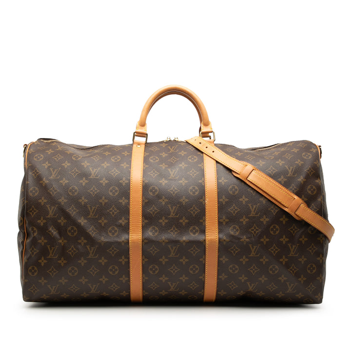 Louis Vuitton Monogram Keepall Bandouliere 60