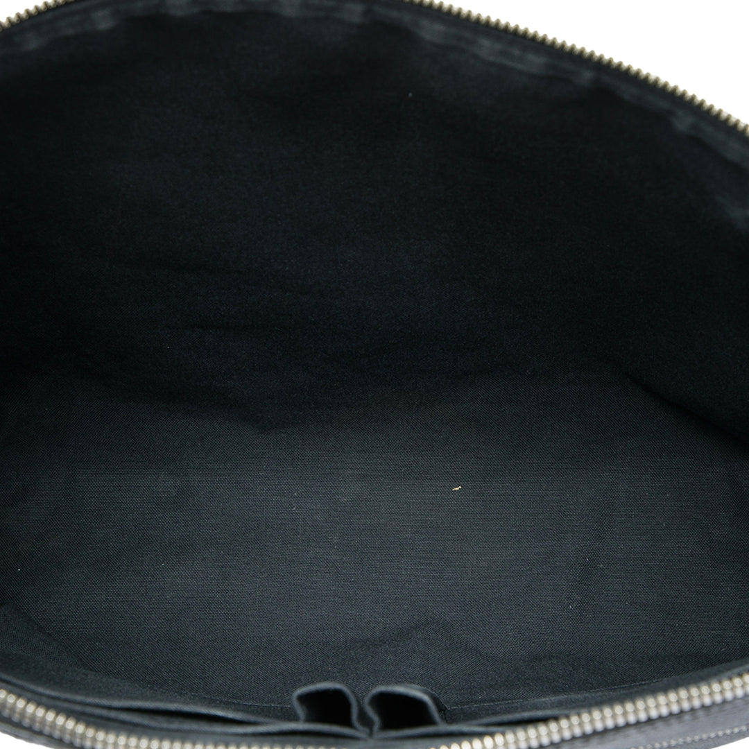 Louis Vuitton Sac bandoulière Mick Damier Graphite GM Noir – vue 4 – GABY PARIS