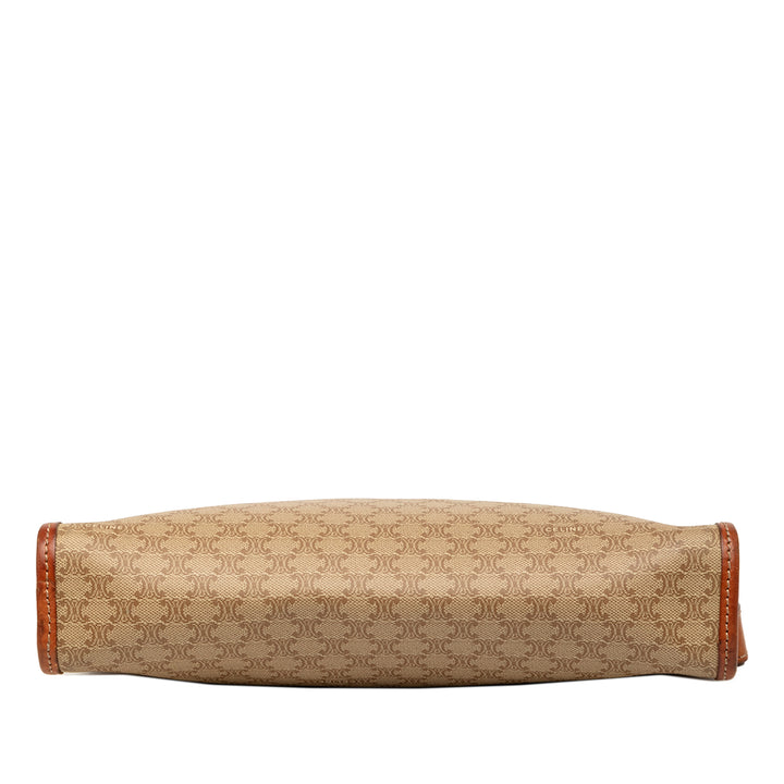Macadam Pochette Toile enduite Beige