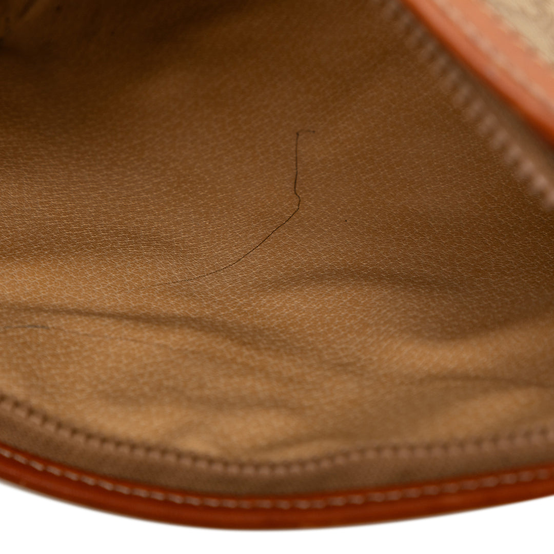 Macadam Pochette Toile enduite Beige