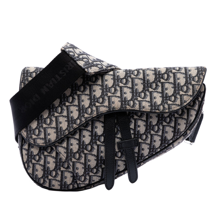 Saddle Sac Oblique Bleu