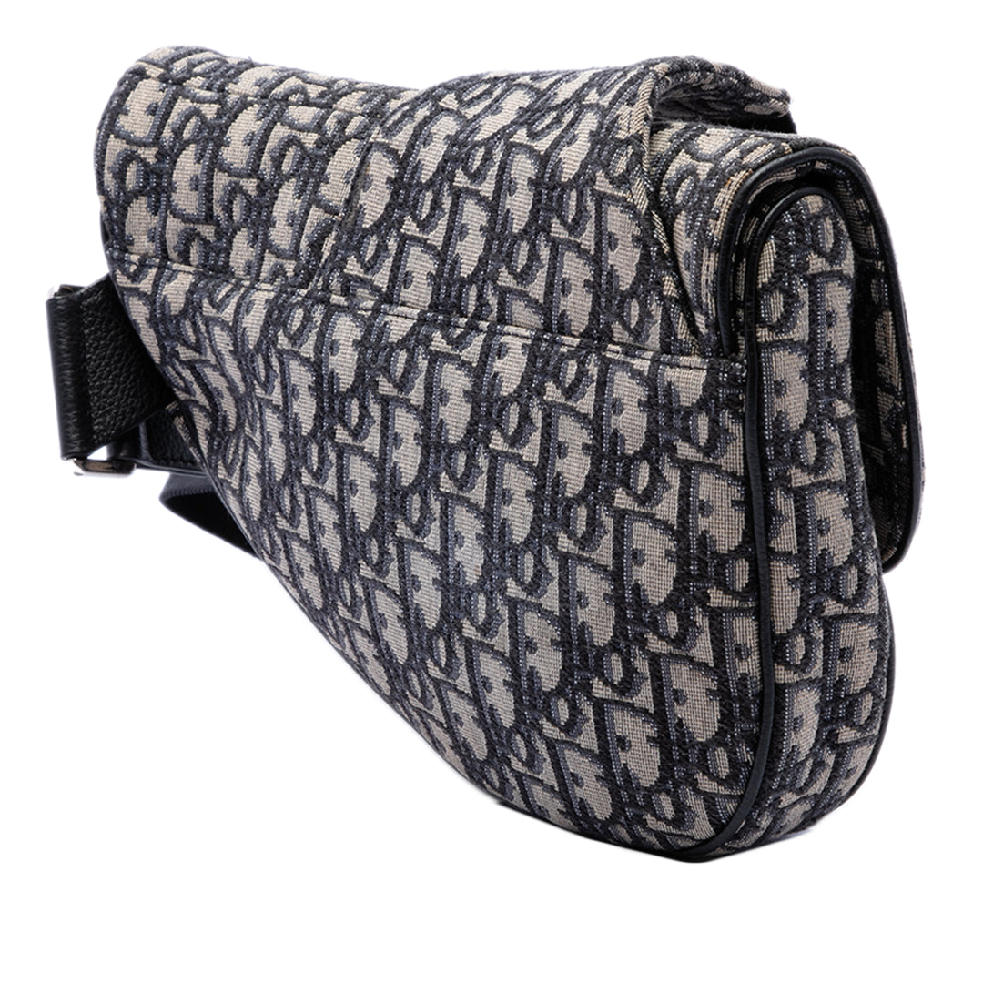 Saddle Sac Oblique Bleu