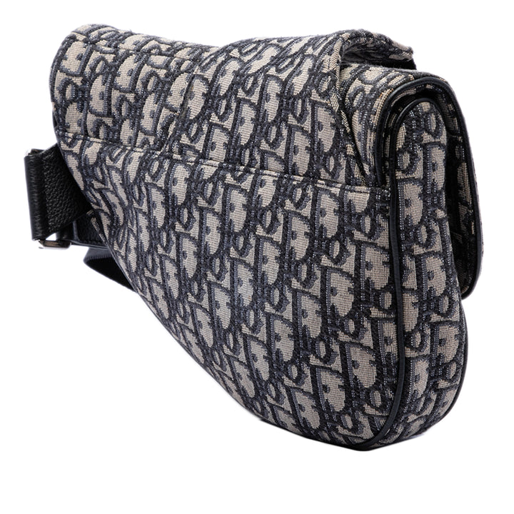 Saddle Sac Oblique Bleu