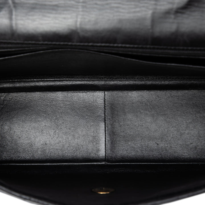 Chanel Jumbo XL Classic Cuir d’agneau Simple rabat