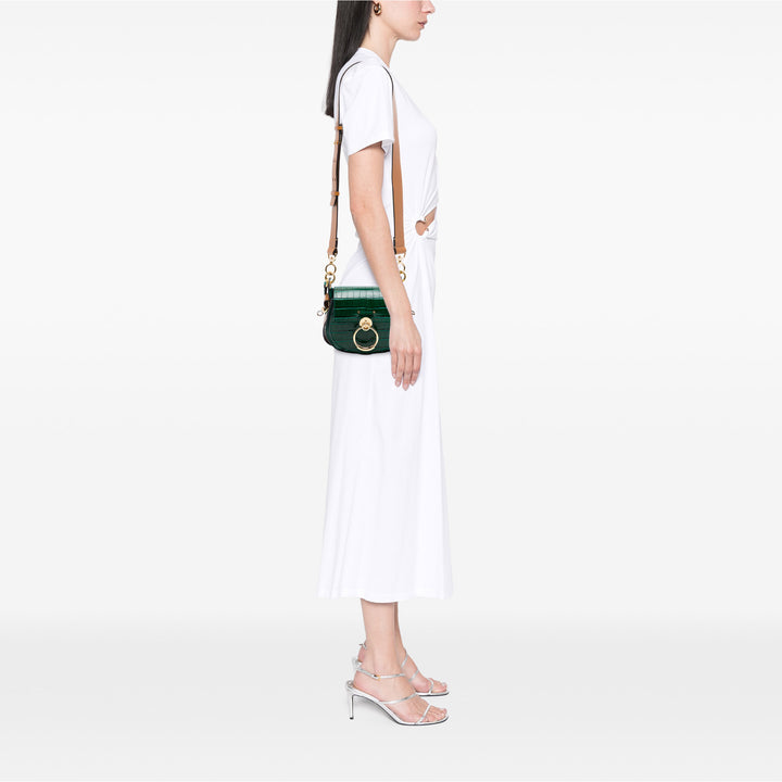 Chloé Small Croc embossé Cuir Tess Sac
