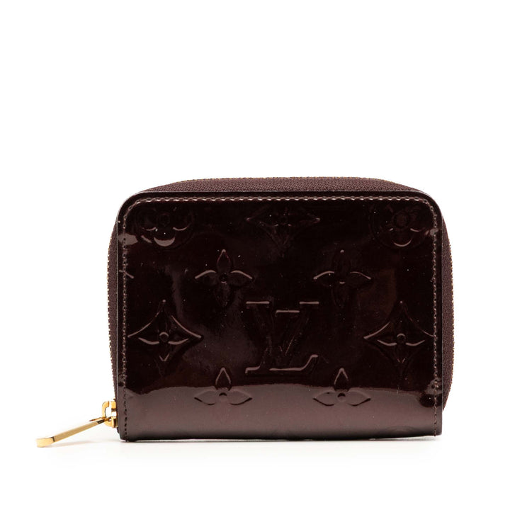 Louis Vuitton Monogram Vernis Zippy Coin Purse Violet – GABY PARIS Authentique