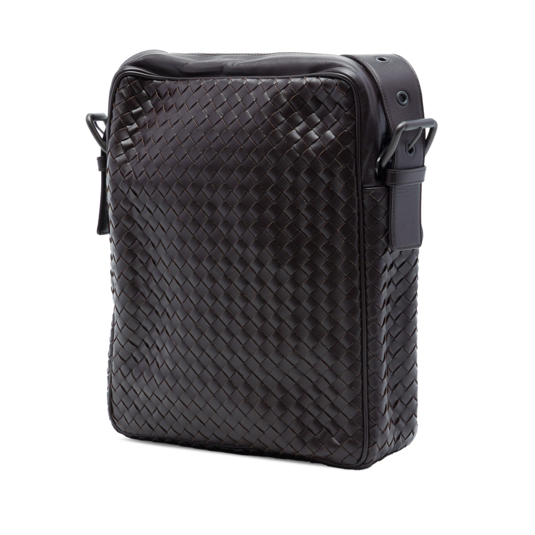Bottega Veneta Nappa Intrecciato Front Pocket Sac porté croisé