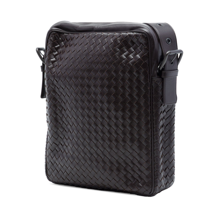 Bottega Veneta Nappa Intrecciato Front Pocket Sac porté croisé