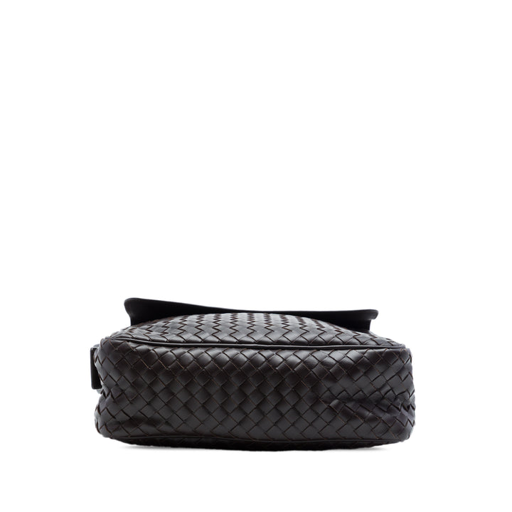 Bottega Veneta Nappa Intrecciato Front Pocket Sac porté croisé