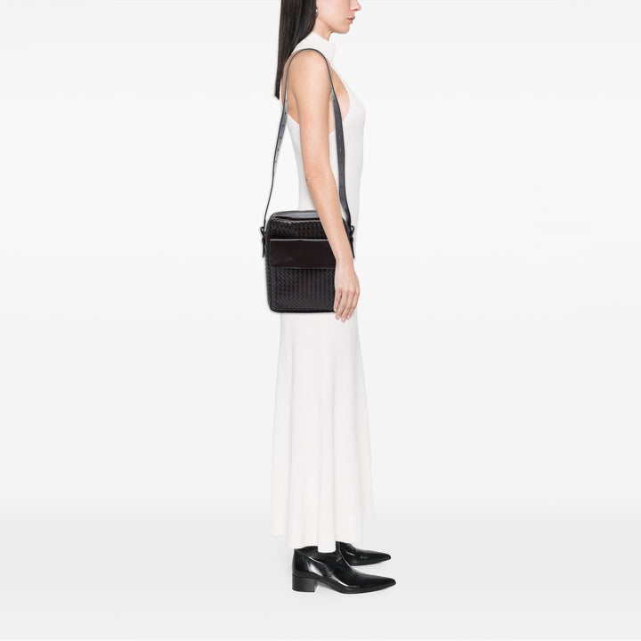 Bottega Veneta Nappa Intrecciato Front Pocket Sac porté croisé