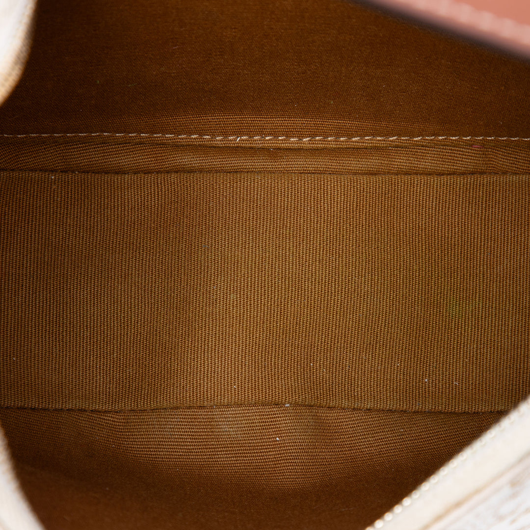 Celine Triomphe Ava Sac Moyen Triomphe enduite Marron