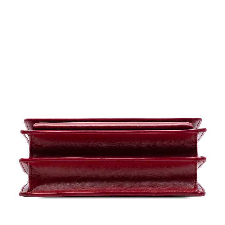Saint Laurent Medium Cuir de veau Monogram Sunset Sac porté croisé