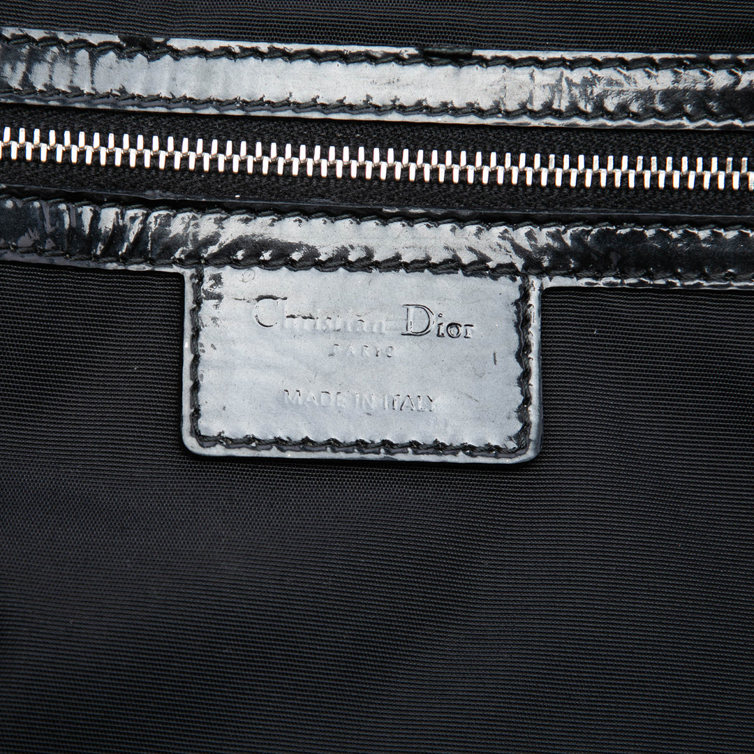 Dior Large Cuir verni Cannage Lady Dior Soft Shopping Cabas