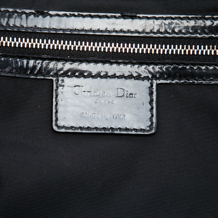 Dior Large Cuir verni Cannage Lady Dior Soft Shopping Cabas