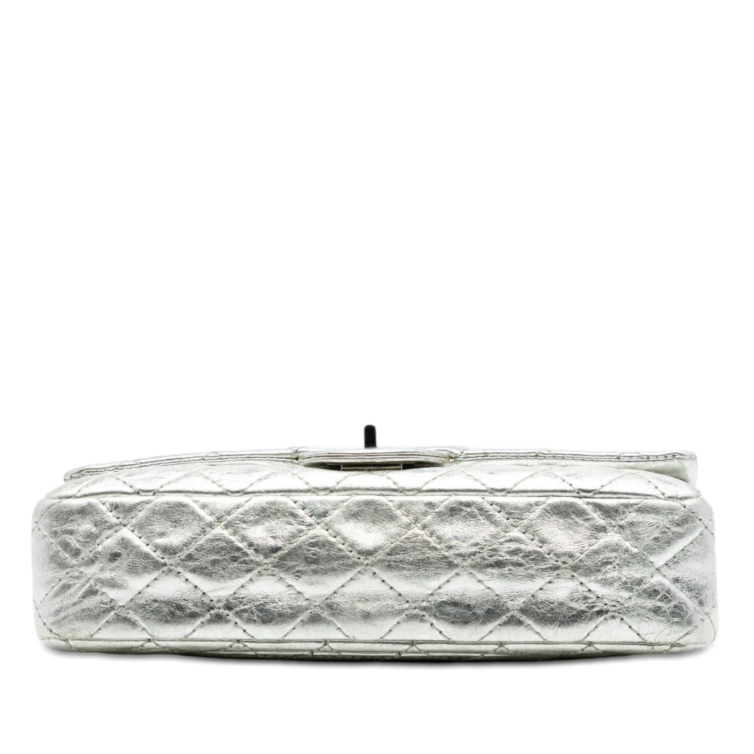 Chanel Metallic vieilli Cuir de veau Reissue 2.55 Double rabat 225