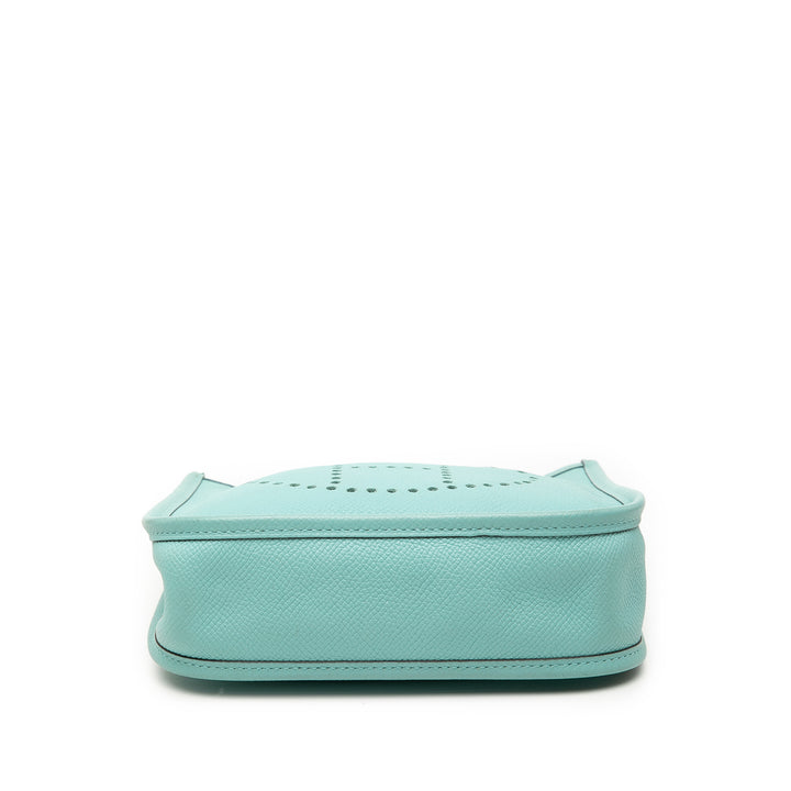 Hermès Sac bandoulière Evelyne I Epsom TPM Bleu – vue 3 – GABY PARIS