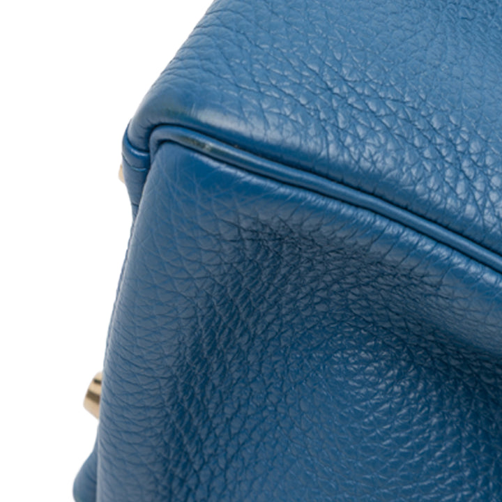 Hermès Togo Kelly II Retourne 32 Bleu